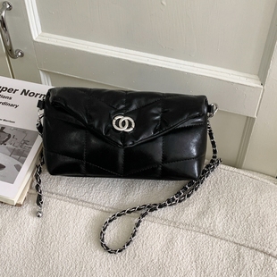 高级感洋气绣线链条包手机包2026新款潮百搭时尚小包包小方包女款