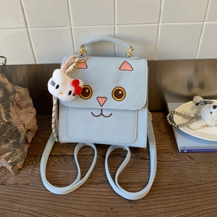 【多种背法】甜美可爱女生外出逛街小背包单肩斜挎双肩包2026新款