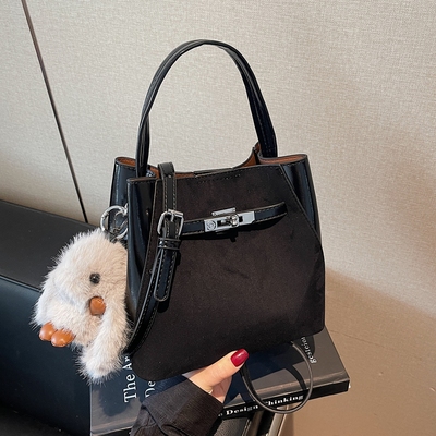 【内有小包】小众手拎斜挎水桶包