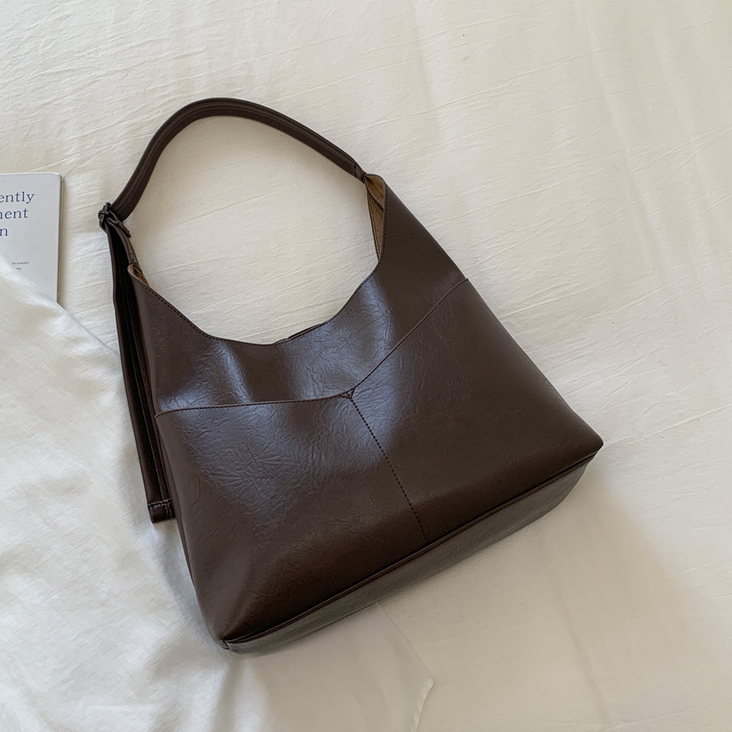 【子母包】美拉德多口袋斜挎大包