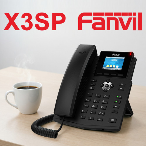 Fanvil方位X3SP网络IP话机座机船舶办公壁挂船用卫星电话全新包邮
