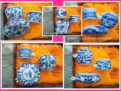 手绘鸟食罐 沙盘配枣子浅子鸟食罐 柳丁鸟杯 绣眼鸟食罐 绣眼鸟杯