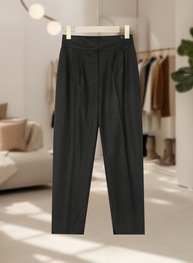 【MB】时尚潮流气质简约高腰百搭修身休闲裤 MB401