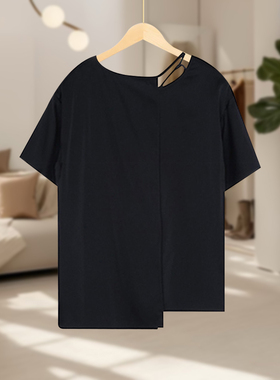 【BJH】圆领纯色百搭显瘦小众宽松女士休闲外套BJ2003