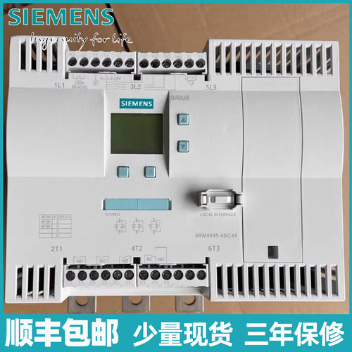 西门子软启动器3RW4445-6BC45