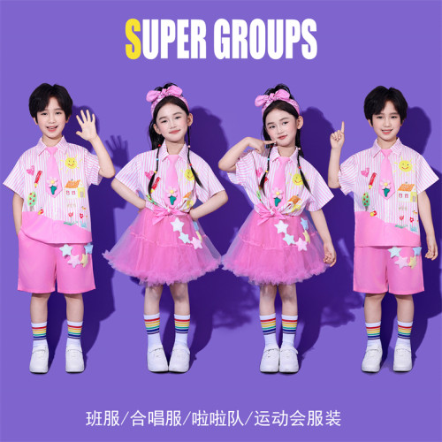 六一儿童演出服小学生啦啦操