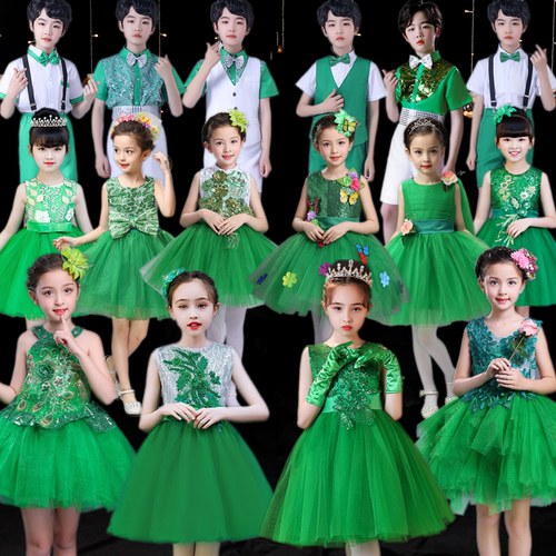 六一儿童舞蹈表演小学生合唱演出