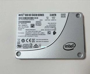 Intel/英特尔 S4510 3.84T SSD SATA 2.5 企业级 固态硬盘