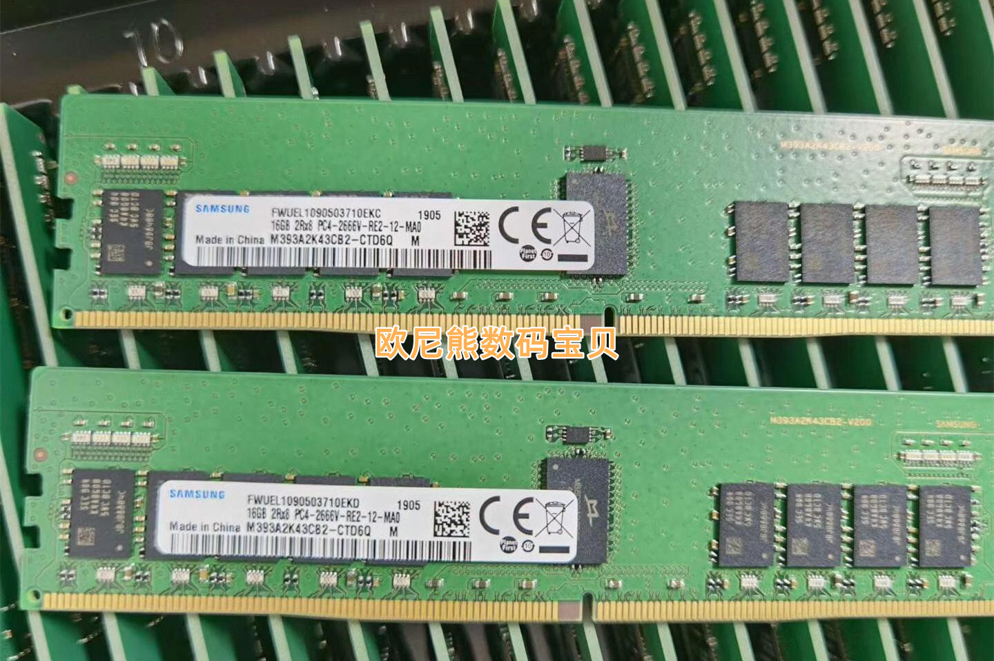 DELL R640 R630 R730XD R740XD服务器内存16G DDR4 PC4-2666V REG