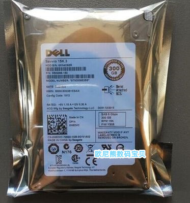 Dell 0F617N 15K.7 300G 3.5 ST3300657SS SAS 9FL066-150 硬盘