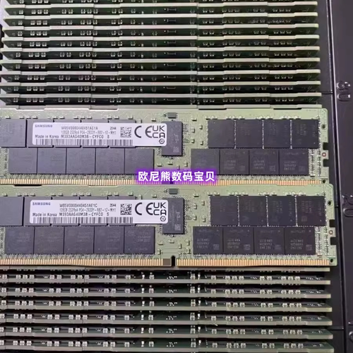 三星128G DDR4 2S2Rx4 PC4-2933Y ECC RDIMM内存M393AAG40M3B-CYF