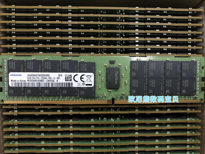 三星 64G 2RX4 3200 ECC RDIMM 服务器内存条 M393A8G40AB2-CWE