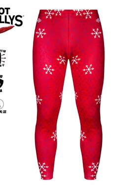HOTCHILLYS红辣椒儿童运动红色保暖内衣长裤排汗除菌速干HCA4092P