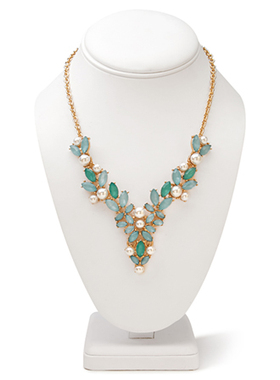 欧美宝石珍珠短项链包邮