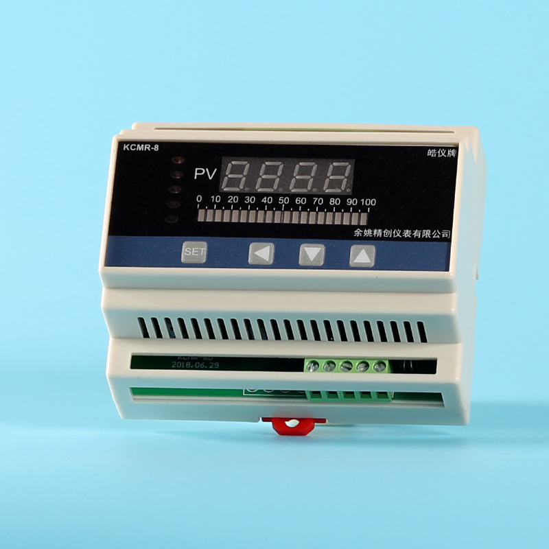 导轨光柱表KCMR-84A液位水位显示消防水箱水池数显4-20MA报警控制
