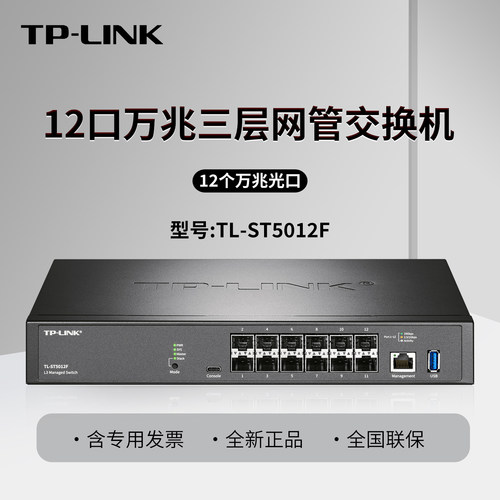 12个万兆SFP+端口  四元绑定