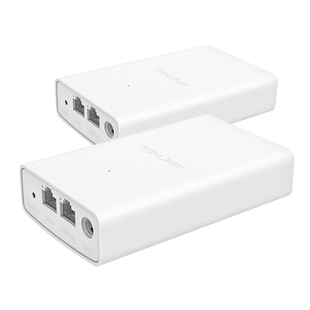 普联 TP-LINK TL-E201套装 电梯监控专用无线网桥一对  升级机WIFI对接器 桥接信号扩展 电梯井摄像头轿厢端