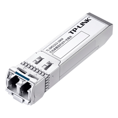普联TP-LINK TL-SM512LS-10KM万兆SFP+光模块单模双纤LC光电转换器 AP路由器交换机远距离双向光通讯10公里