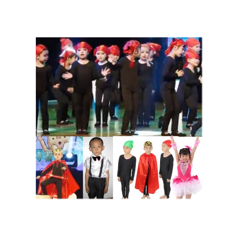 儿童疯狂的蚜虫舞蹈表演演出服