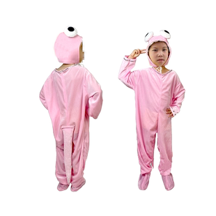 儿童动物绘本讲故事表演服蚯蚓的日记泥鳅小弟成人亲子表演出服装