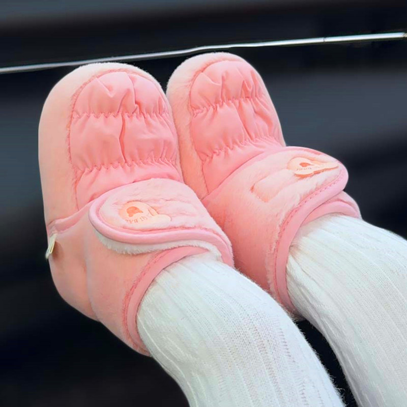 孩子睡觉穿的袜子儿童宝宝婴儿适合小孩晚上冬季加厚短宽松睡眠袜