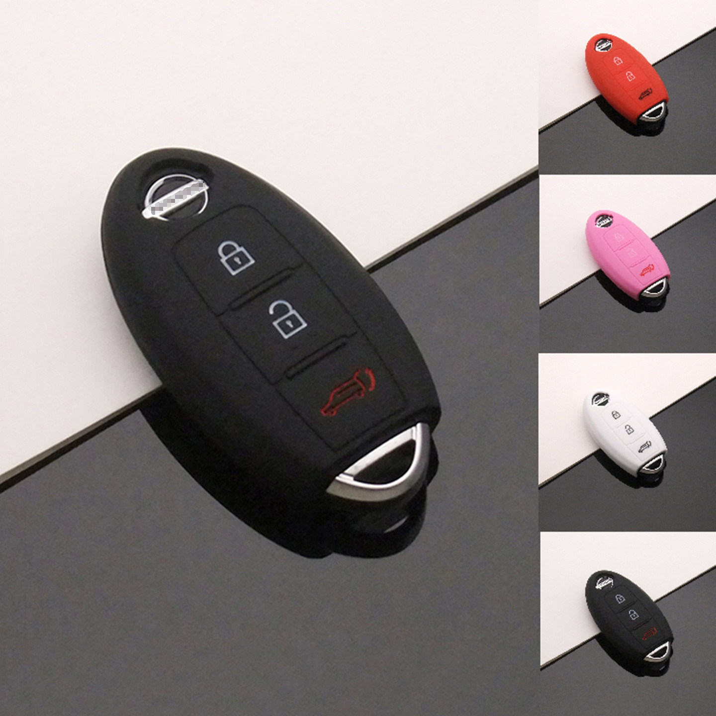 适用日产天籁钥匙套Ariya艾睿雅尼桑奇骏西玛扣楼兰经典轩逸壳包