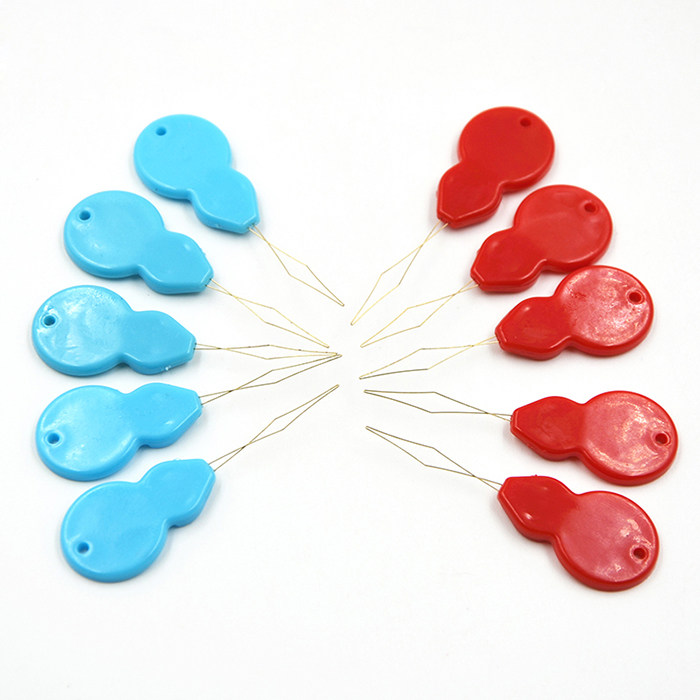 铜丝穿针器 塑料穿线器 针线活手工制作十字绣穿孔器穿珠器