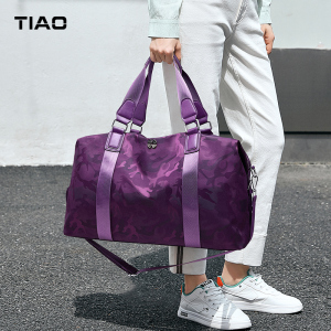 旅行包女2023新款潮大容量行李包出差便携干湿分离韩版运动健身包