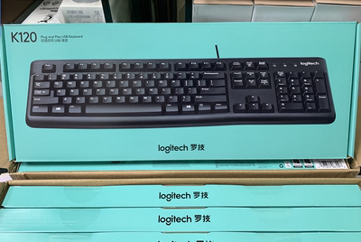 Logitech/罗技有线键盘笔记本