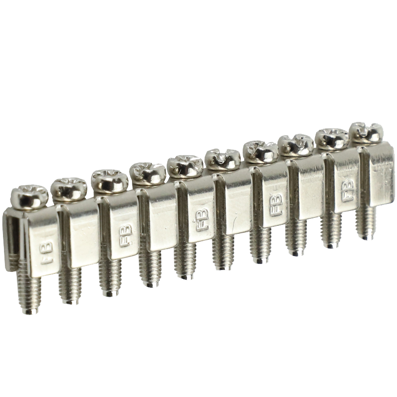 FBI-10-6中心连接条短接片插UK-2.5B端子EB10-4/5/8/12/15短路条