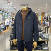 冬季 外套连帽白鸭绒男款 冬款 报喜鸟亨利格兰蓝色男士 正品 羽绒服