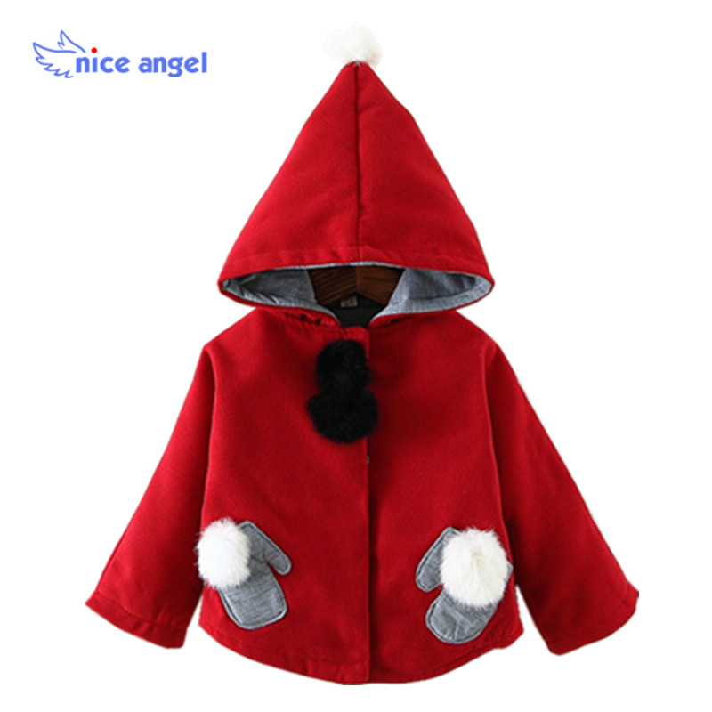 Manteau pour fille NICE ANGEL en laine - Ref 2161507 Image 3