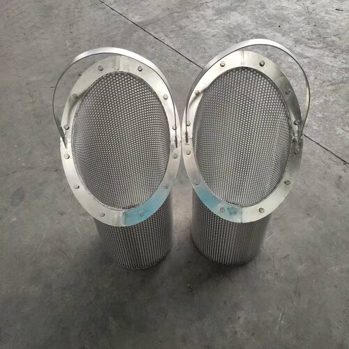 现货篮式过滤器滤芯滤筒不锈钢斜口平口过滤网筒304圆柱形过滤桶 - 封面