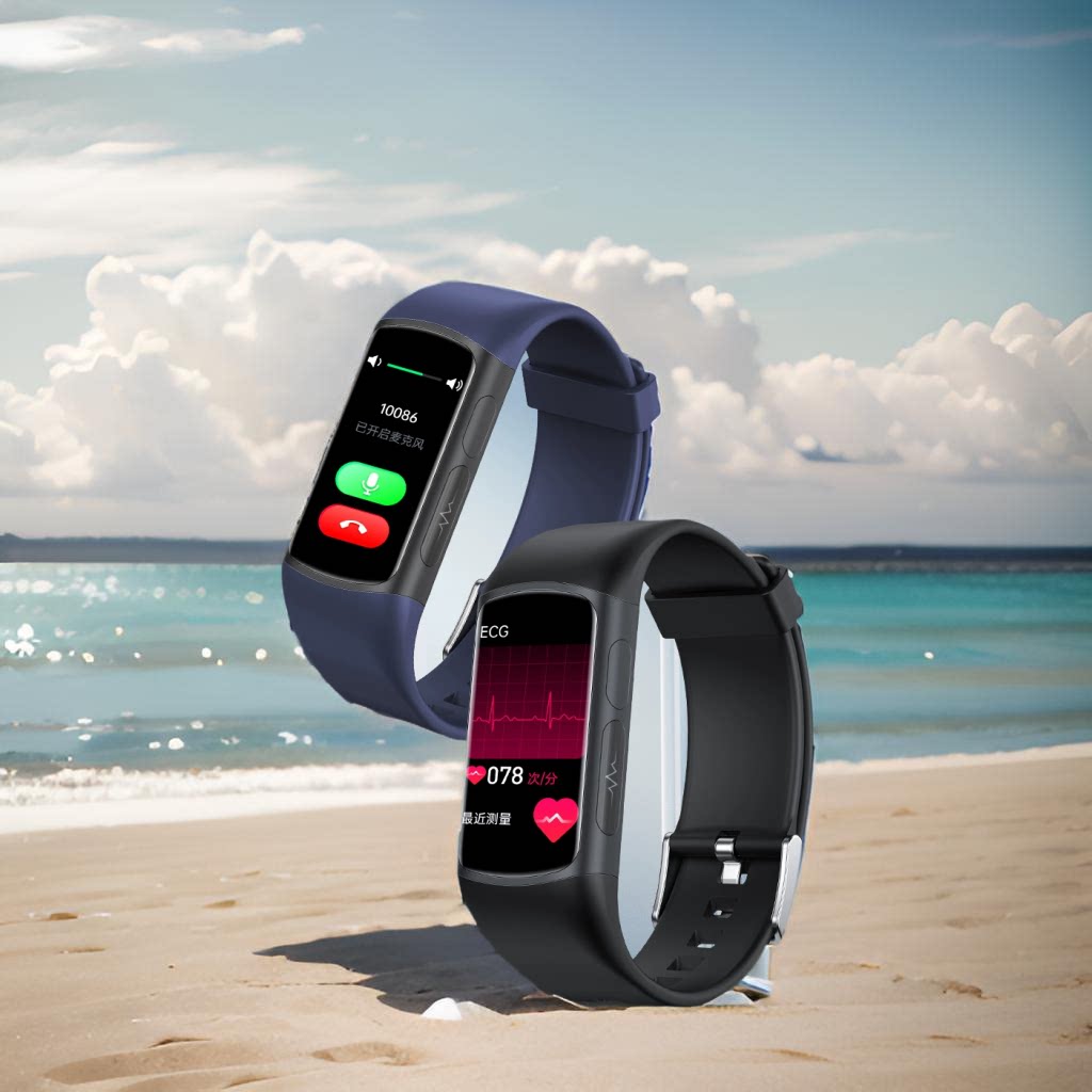 스마트 시계 학생 다기능 남성과 여성 스포츠 팔찌 노인 심박수 혈압 혈당 수면 보수계 팔찌 시계