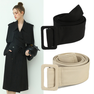 风衣腰带外套女蝴蝶结绑带装 饰收腰打结纯色束腰ins束带搭裙子