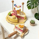 宝宝生日蛋糕木质甜品派对切切乐2345岁男女孩过家家儿童礼物玩具