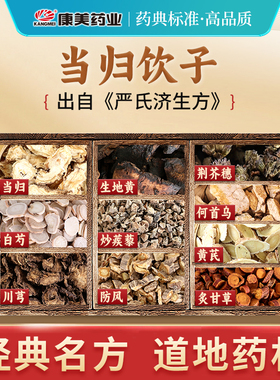 康美大药房 当归饮子T 出自《严氏济生方》中药材剂 中药饮片