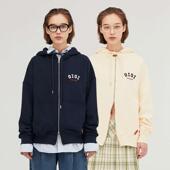 长袖 韩国潮牌5252oioi卫衣女朴彩英rose同款 连帽拉链开衫 外套情侣