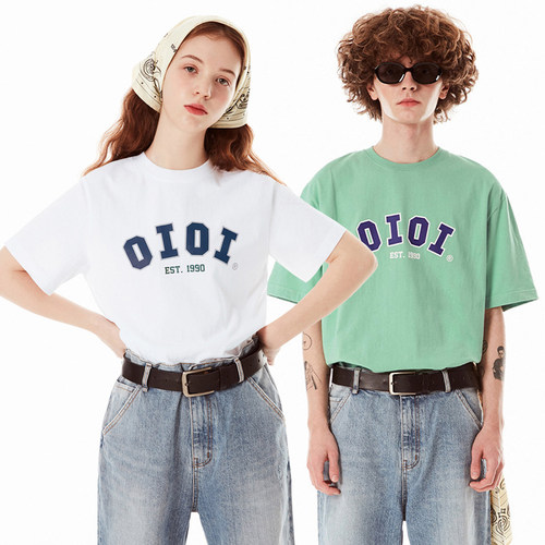 韩国代购短袖印花纯棉情侣