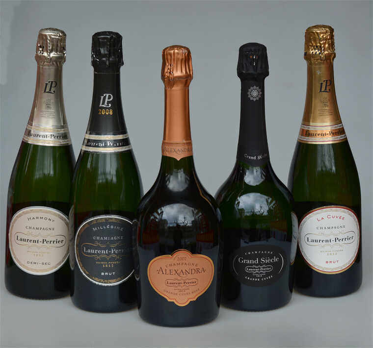 法国罗兰百悦系列年份桃红半干干型香槟起泡酒LaurentPerrier进口