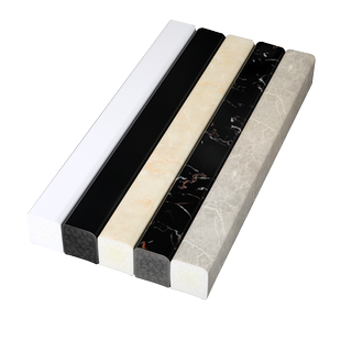 高6cm宽5cm浴室挡水淋浴隔水拦水PVC大理石纹UV门槛隔断干湿分离S