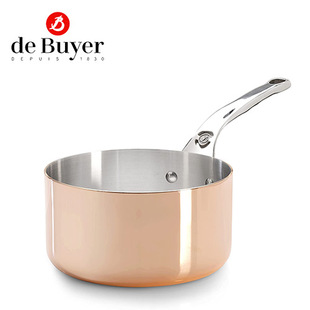 【订购】法国制造de Buyer铜制奶锅酱汁锅平底锅Prima Matera系列
