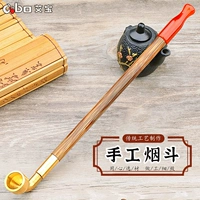 Мужская латунная агатовая курительная трубка ручной работы, подарок на день рождения