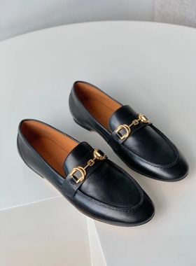 原单 巴西品牌Patricia VIERA 英伦风百搭乐福鞋 小牛皮平底单鞋