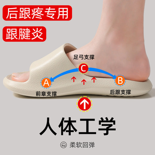 利达妮扁平足矫正拖鞋家居防滑
