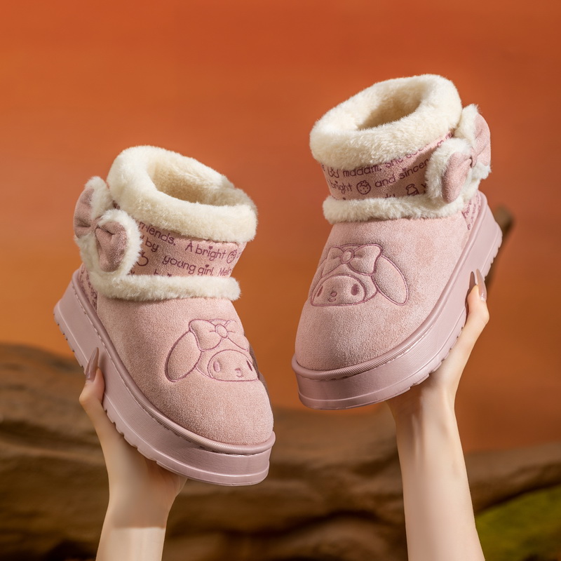 美乐蒂儿童棉鞋女童2025新款