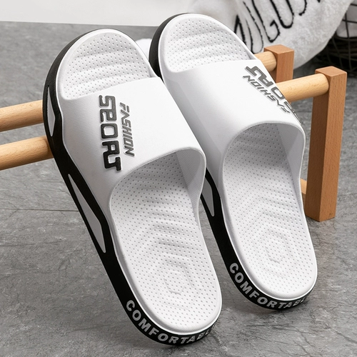 Мужские летние нескользящие износостойкие дезодорированные тапочки, слайдеры