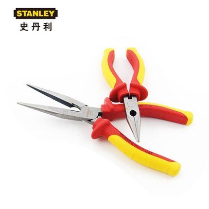 STANLEY史丹利 FatMax绝缘尖嘴钳6寸8.5寸绝缘尖咀钳 84-006-23