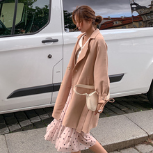 风衣女中长款小个子春秋季流行气质薄韩版宽松2020新款初秋女外套