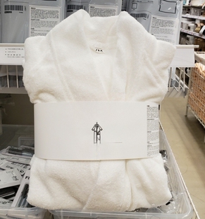 秋冬加厚浴衣宜家克罗翁浴袍订单剩余毛巾浴袍男女款纯棉毛巾浴衣